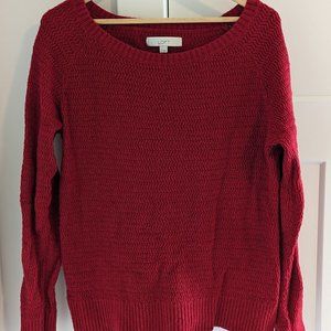 Loft Red Sweater